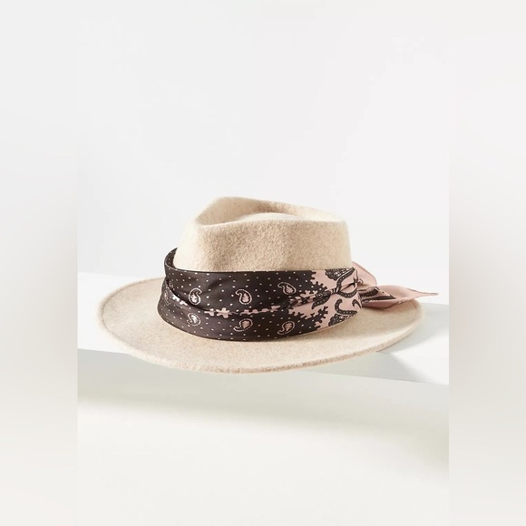Scarf-Trimmed Rancher by Anthropologie main image 8